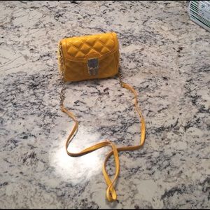 Banana Republic yellow purse