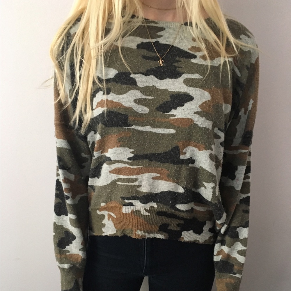 Camo Sweater