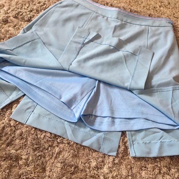 Ocean Blue Tennis Skirt - Picture 4 of 11