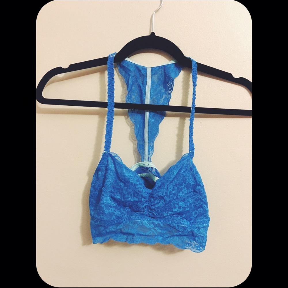 Bright Blue Racerback Bralette