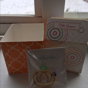 🌷💍Stella & Dot stackable rings size 7