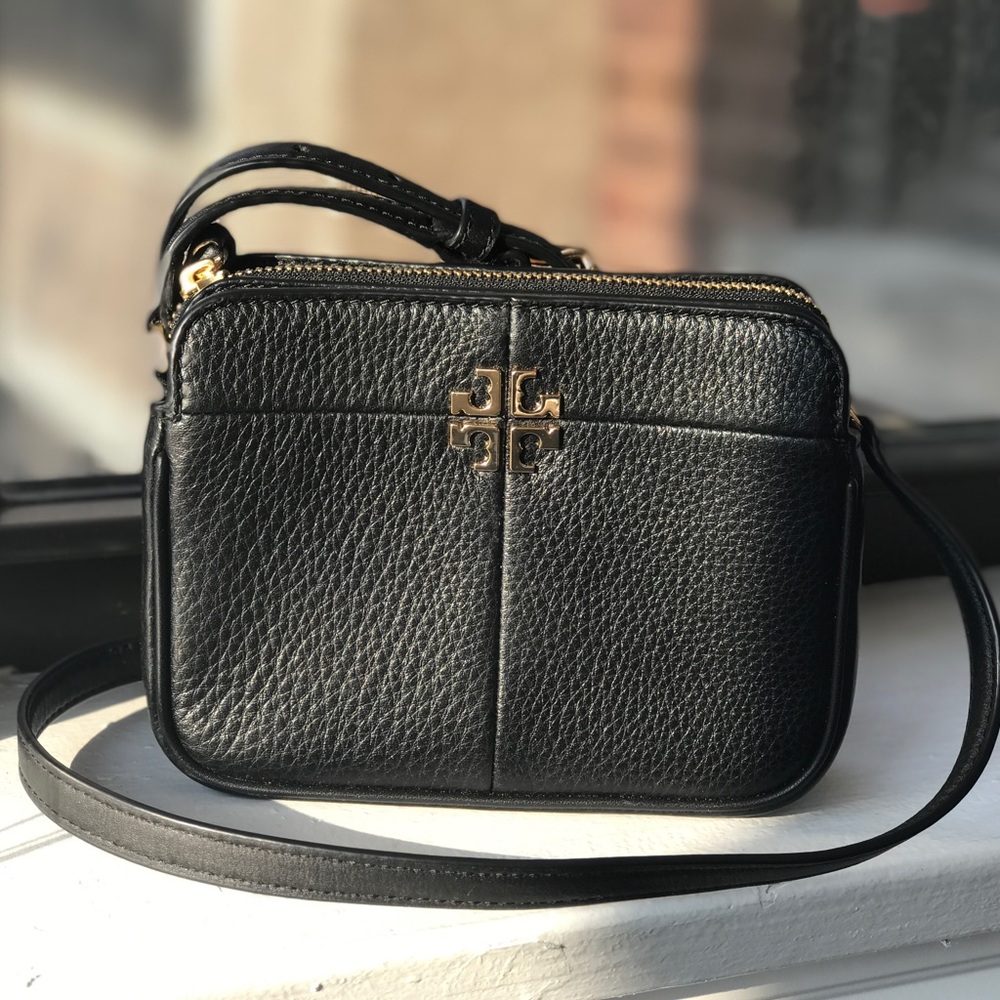TORY BURCH IVY MICRO CROSS-BODY IN BLACK
