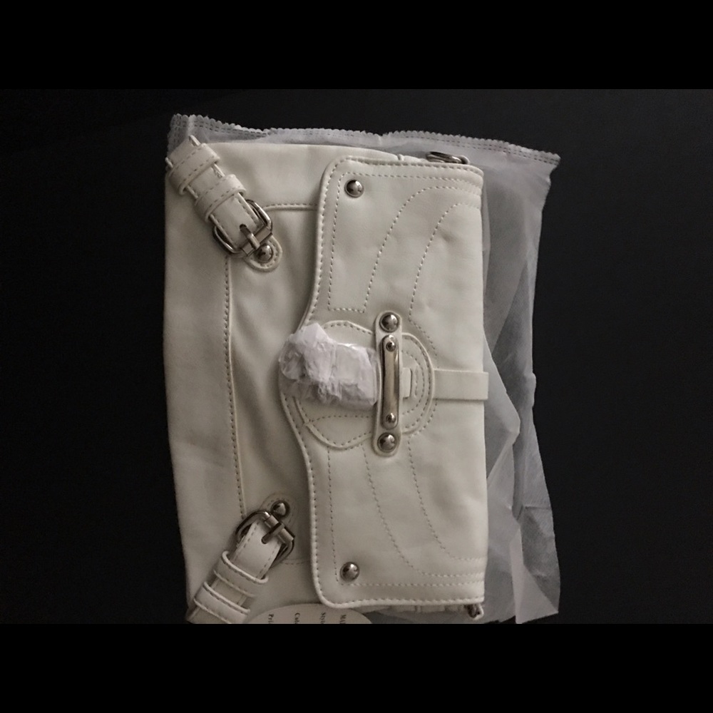 White purse