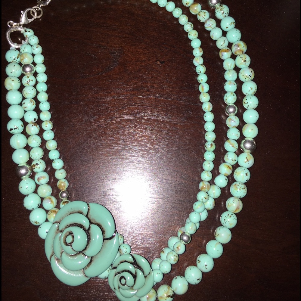 Price drop ..Hello Spring…Turquoise necklace