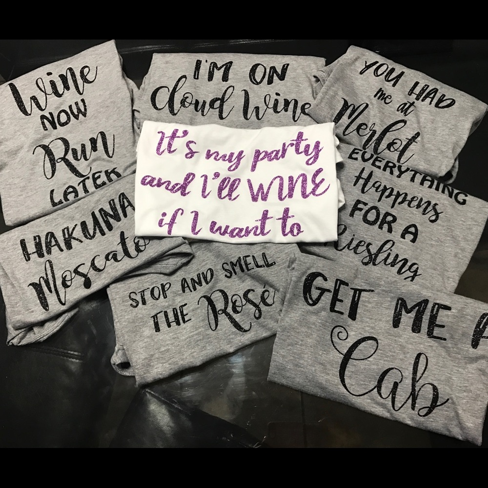 Wine shirts