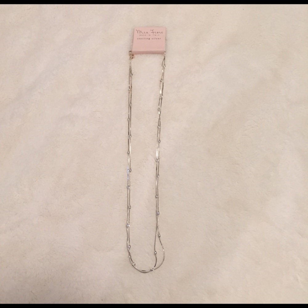 Sterling silver necklace