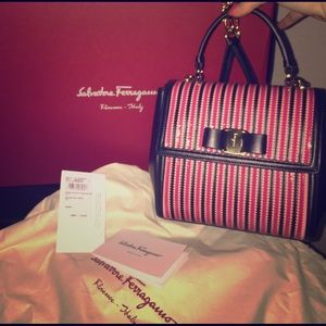 Brand New Salvatore Ferragamo Carrie Bag