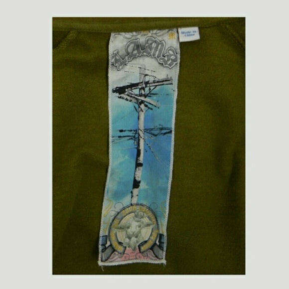 Hollaback Hoodie Jacket with Retro Mic Graphics - Picture 7 of 7