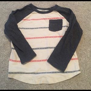 Boys adorable raglan long sleeve tee