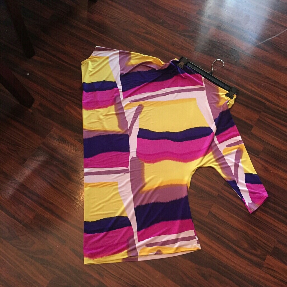 Off Shoulder/ Asymmetrical Dress