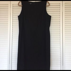 Black Talbots sleeveless sheath dress size 14W