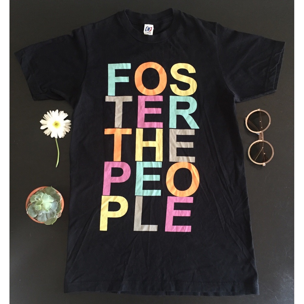 SALE 🌻 FOSTER THE PEOPLE band tee