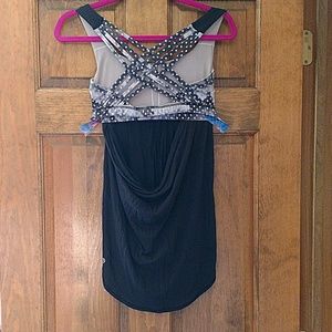Lululemon Fitness top with attached bra