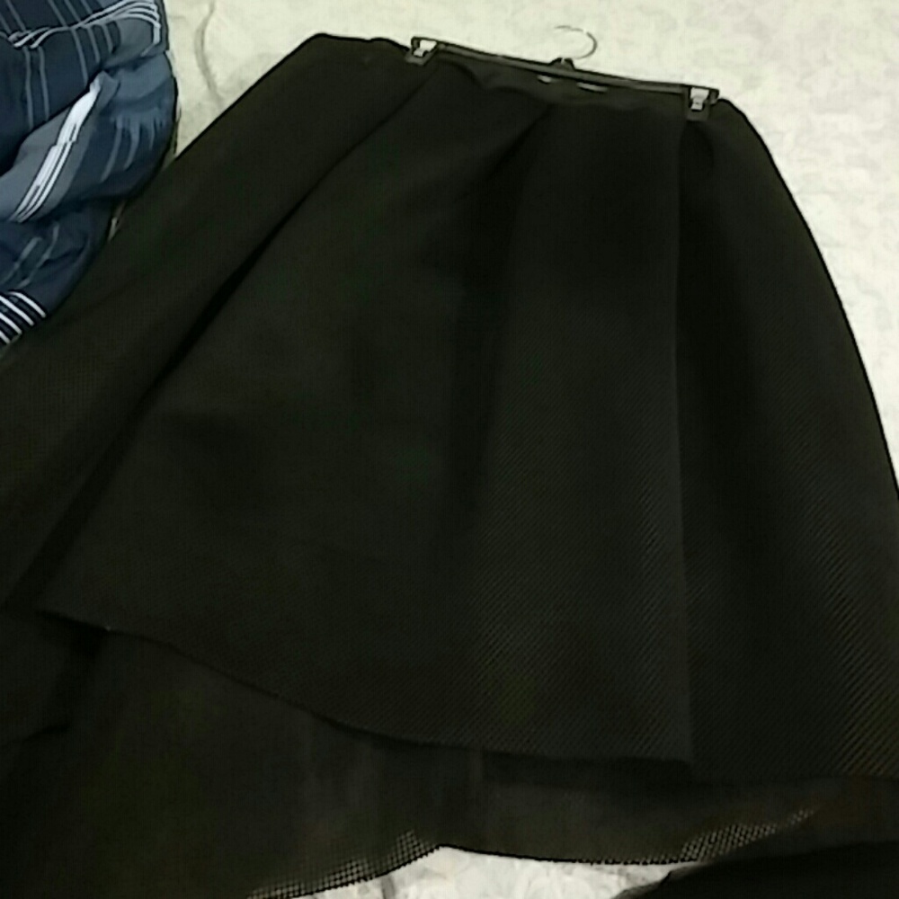 Black skirt
