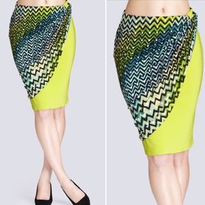 50% OFF Natori Anthropologie Brand Tulip Printed  Skirt