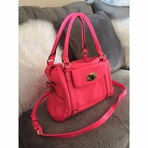 Neon Pink Merona Handbag