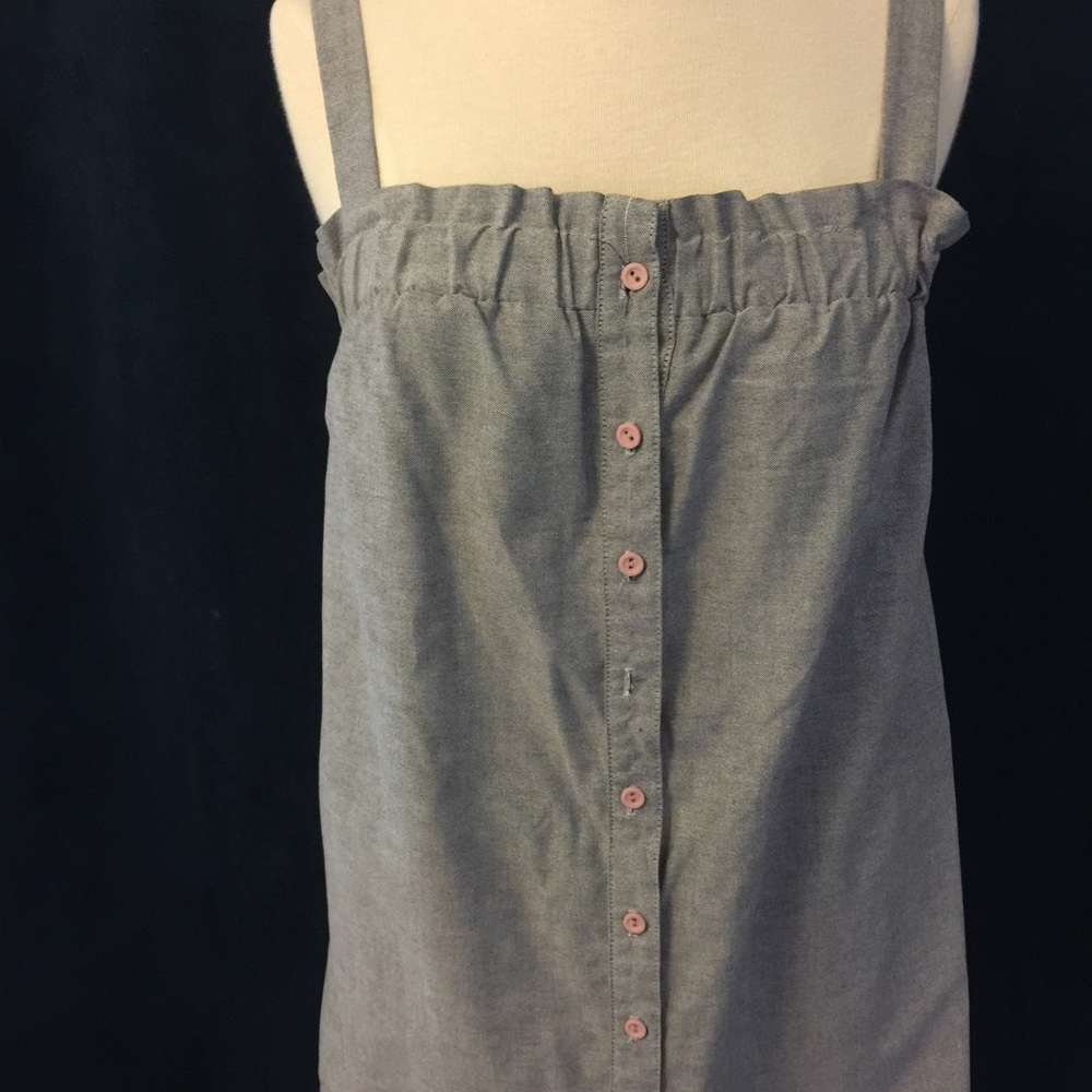 Overalls/button up dress jumper