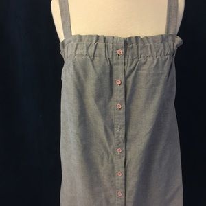 Overalls/button up dress jumper