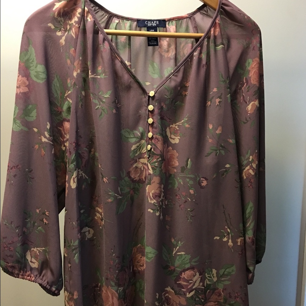 Very feminine Chaps blouse