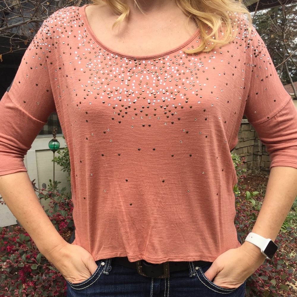 Medium Daytrip shirt with stud accoutrements