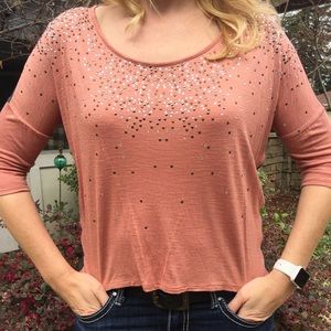 Medium Daytrip shirt with stud accoutrements