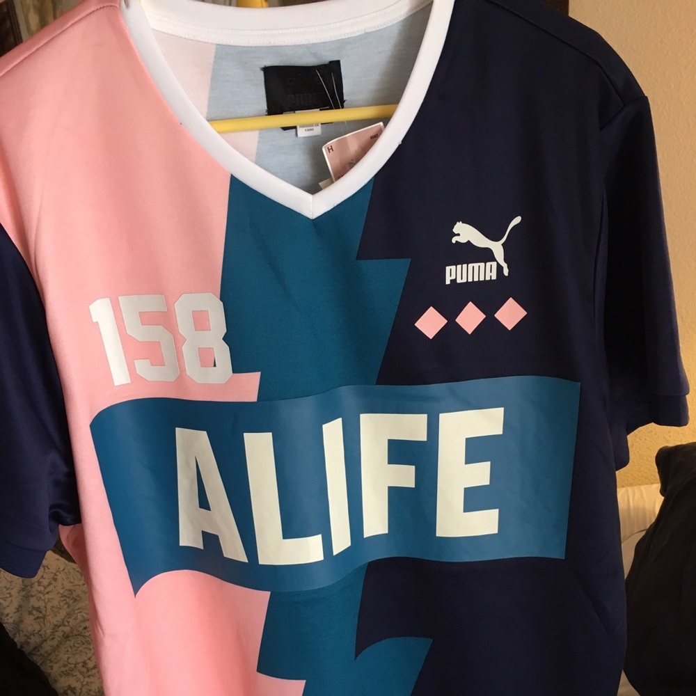 Puma alife soccer jersey dri fit authentic