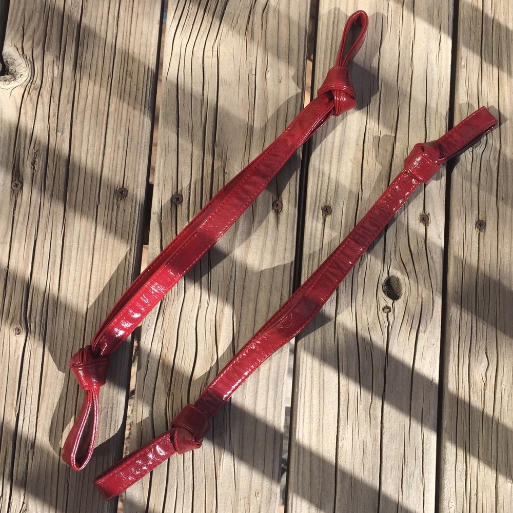 Miche Bag Red Straps (listing is for Straps only)