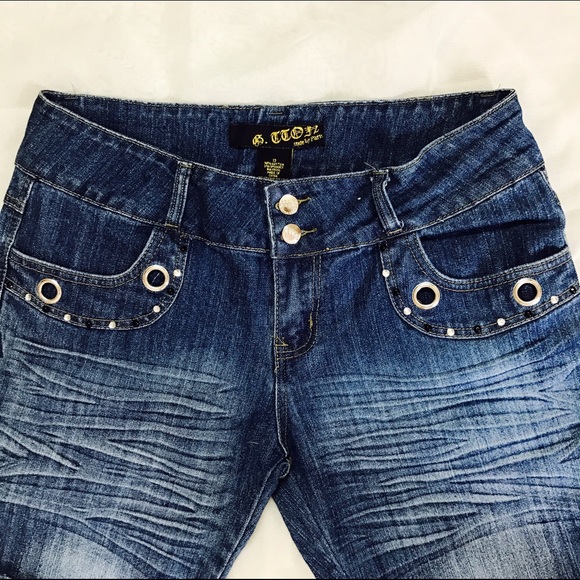 (13) B tton Style Jeans LIKE NEW - Picture 3 of 5