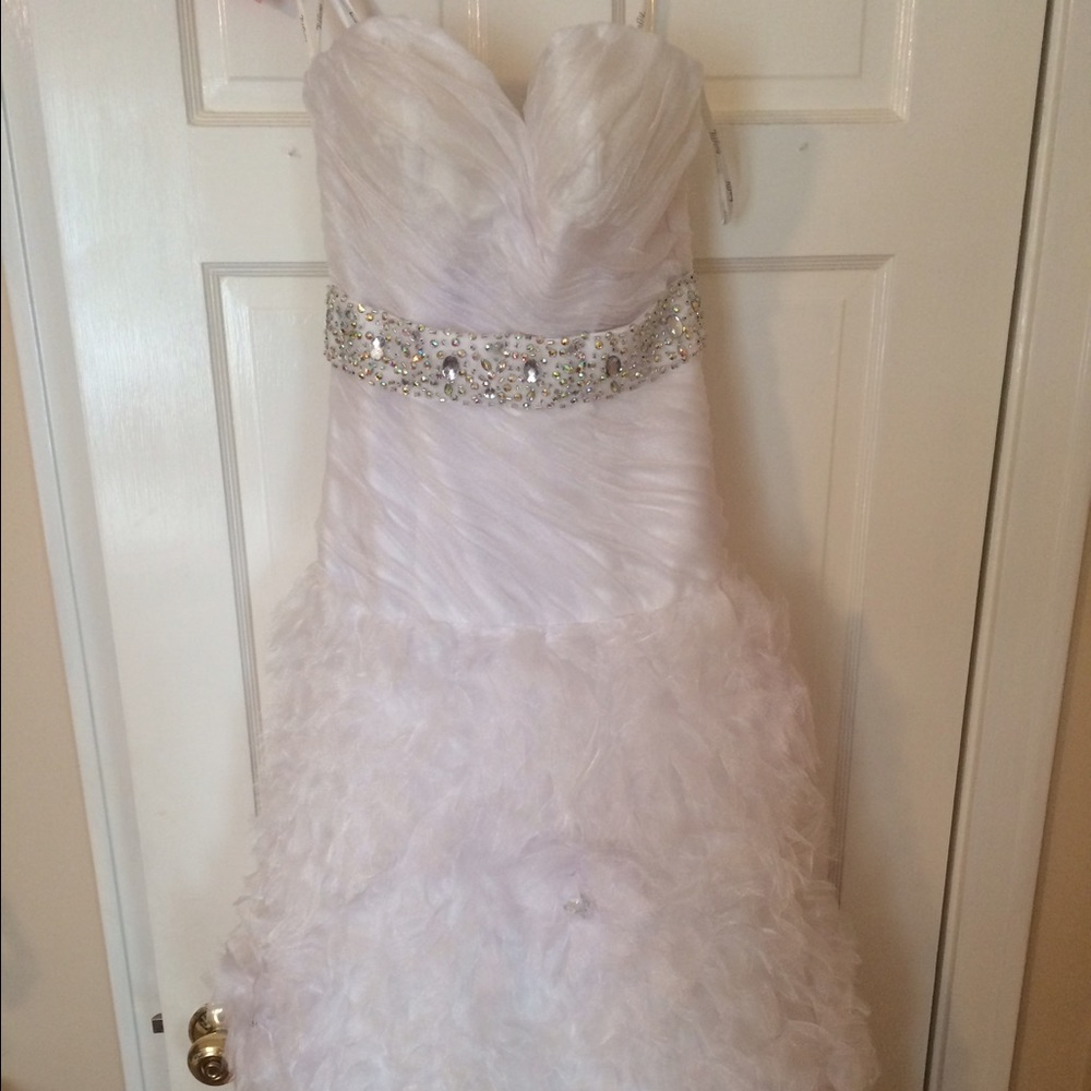 White Ball Gown