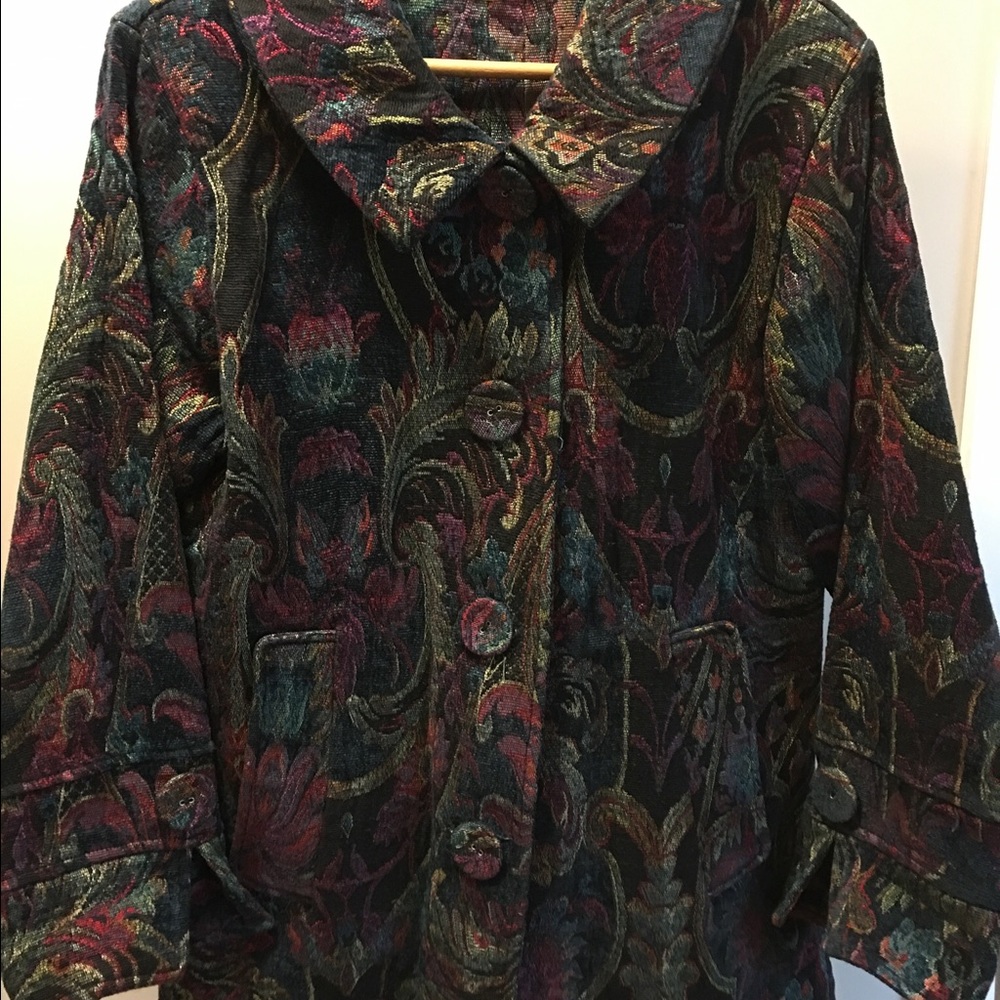 Boutique quality, tapestry jacket