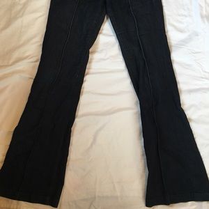 Red engine Boot Cut Jeans