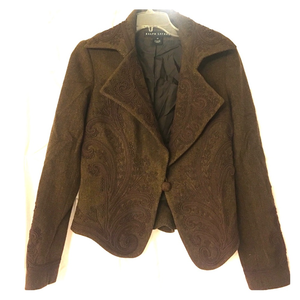 Ralph Lauren Brown Blazer
