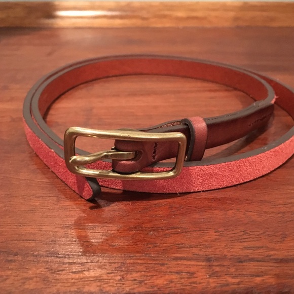 Madewell xs/s coral leather belt - Picture 1 of 1