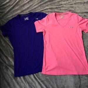 Under Armour Heat gear workout shirts!