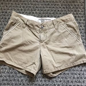 olive/khaki shorts, size 26