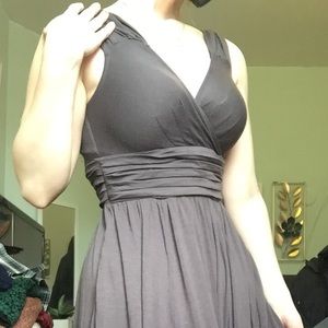 eShaki Gray Maxi Dress!