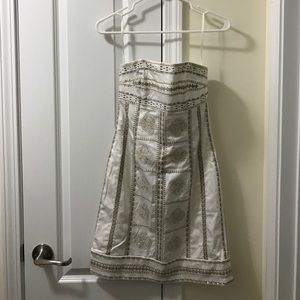 Strapless dress