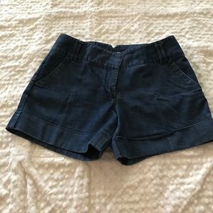 Express denim shorts