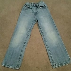 Lee Dungarees SLIM, straight adjustable waist jean