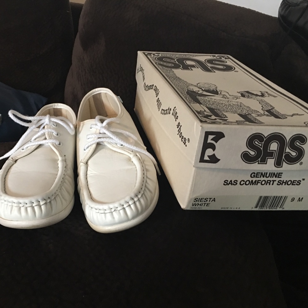 SAS siesta comfort shoes.