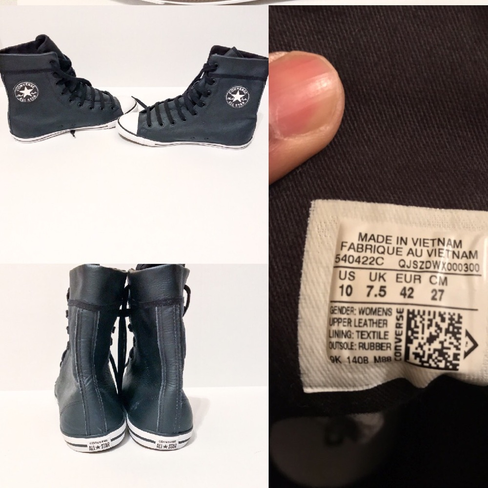 Converse Hi tops size 10 UNISEX