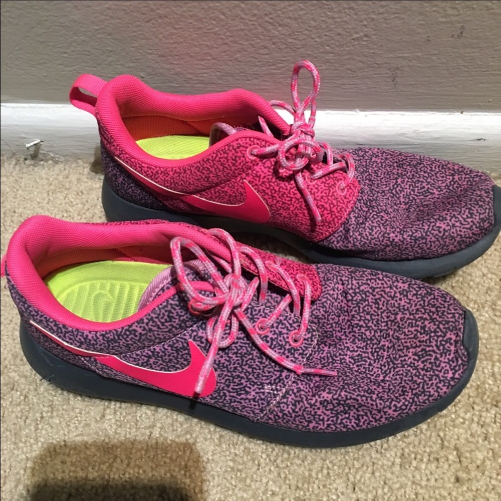 Nike purple and pink sneakers