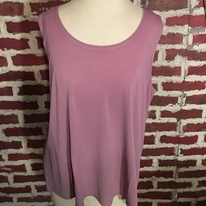 Eileen Fisher silk tank top