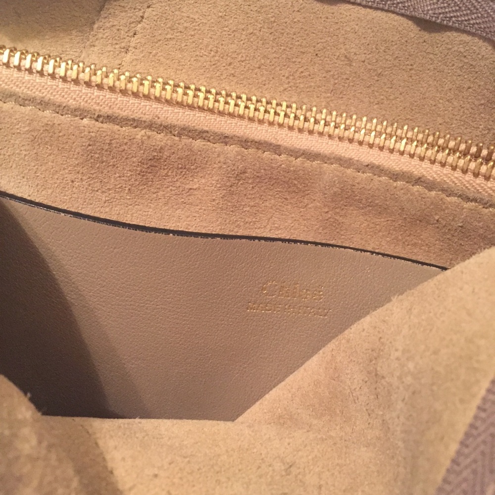Authentic Chloe Suede/Leather Crossbody Bag - Picture 4 of 8