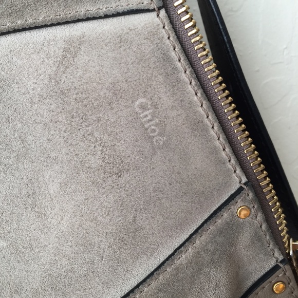 Authentic Chloe Suede/Leather Crossbody Bag - Picture 2 of 8