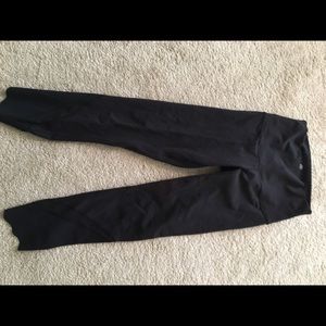 Lululemon leggings with die-cut detail