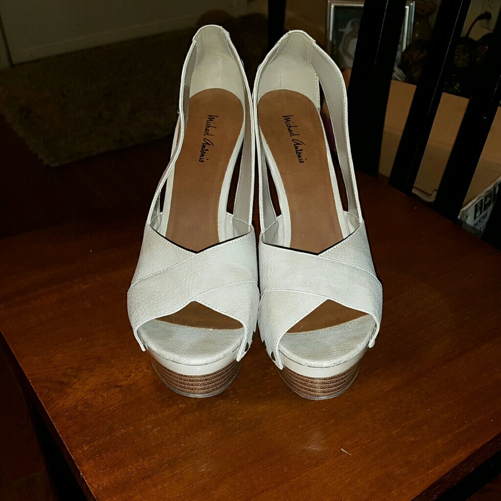 Michael Antonio open toe heel
