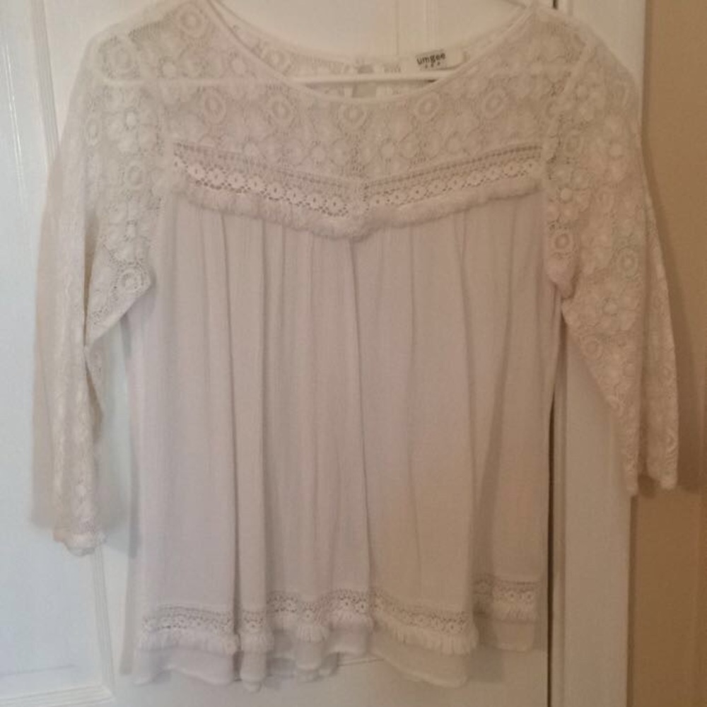 Boutique white blouse