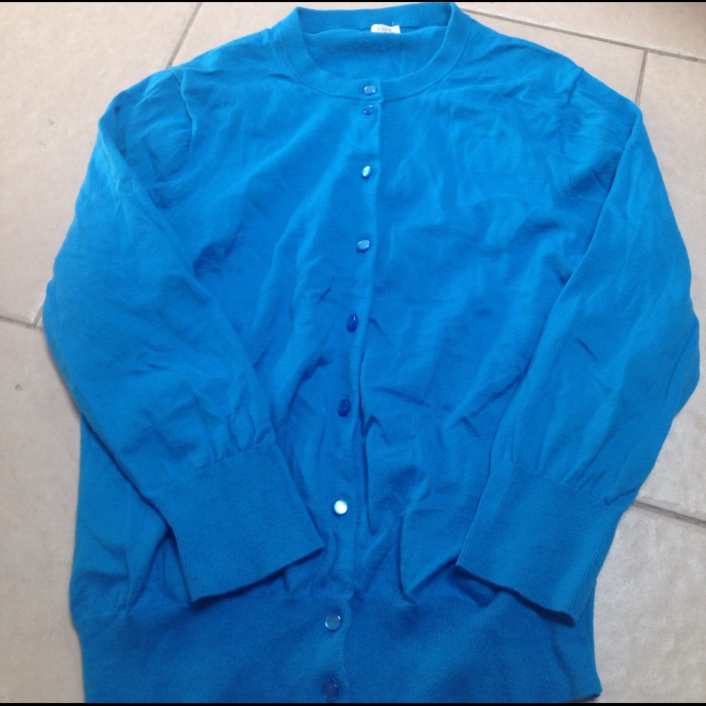 Last week on posh JCrew Light weight cardigan