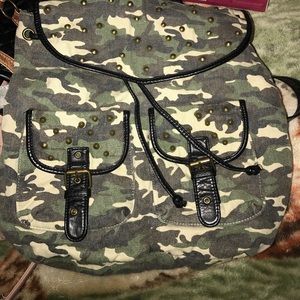 Miss camouflage backpack